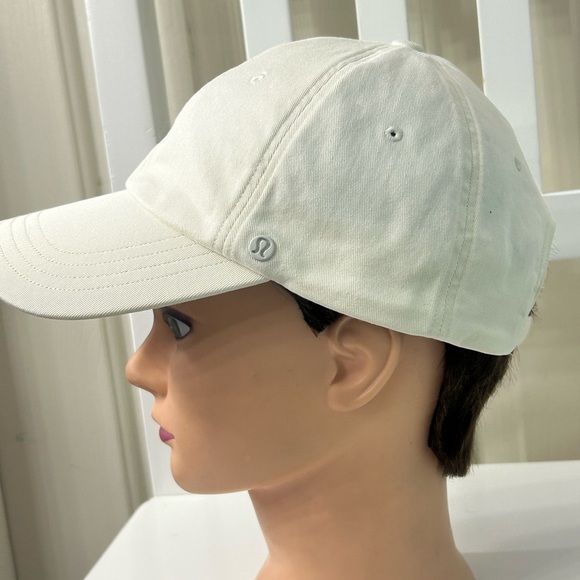 lululemon athletica Other - Lululemon Unisex Classic Ball Cap Off White Size S/M Athletic Hat